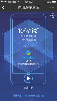 2014移动互联网数据报告HTML5微信宣传页 赋能互联网数据服务新体验